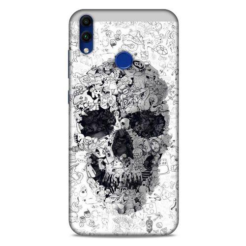 Huawei Honor 8C Uyumlu Kılıf Motorsiklet (26) Tpu Silikon Kılıf İskelet