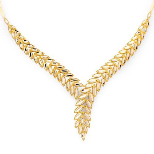 14 Ayar Altın Başak Model Kolye HSM10092