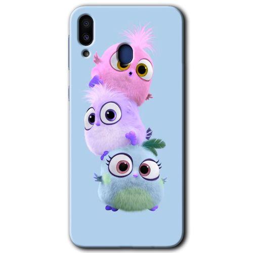 Samsung Galaxy M20 HD Baskılı Kılıf + 9D Tam Ekran Koruyucu - Puffy