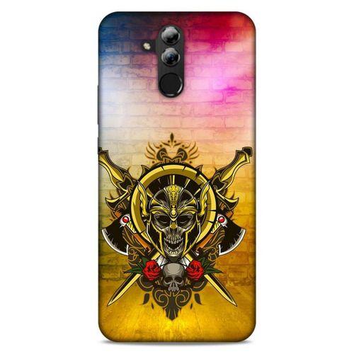 Lopard Huawei Mate 20 Lite Uyumlu Kılıf Tattoo's (38) Neo Hybrid Kılıf Kılıç Dövmesi