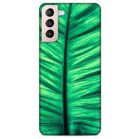 Lopard Samsung Galaxy S21 Plus Uyumlu Kılıf Bahar (9) Kılıf Damarlı Yaprak