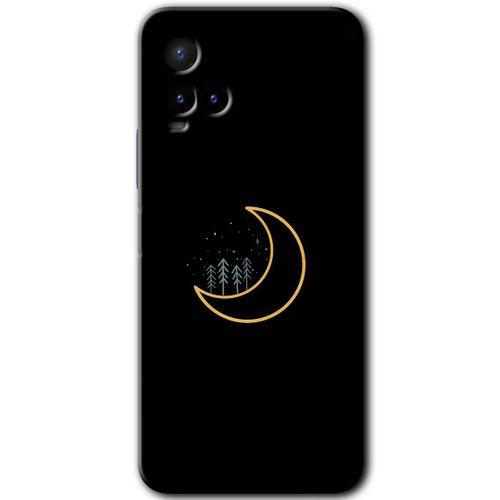 Vivo Y21 Kılıf HD Desen Baskılı Arka Kapak - İyi Geceler