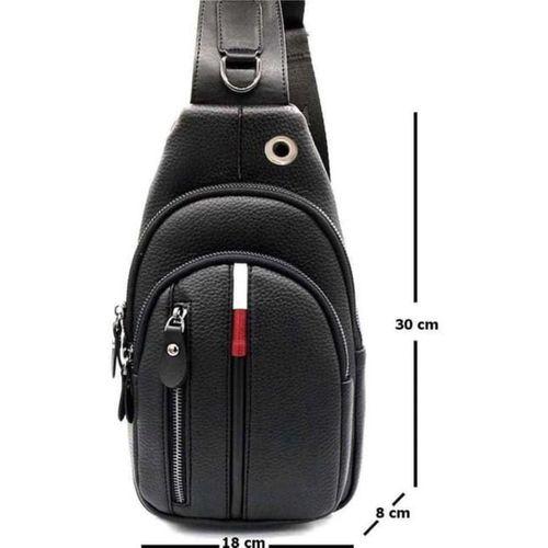 Monalisa HomeNewish Çapraz Göğüs Ve Omuz Çantası BodyBag Siyah (Boy:30cm En:16cm)