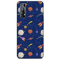 Realme 7 Uyumlu Kılıf Mavi Delisi (24) Darbe Emici Kılıf Tesla