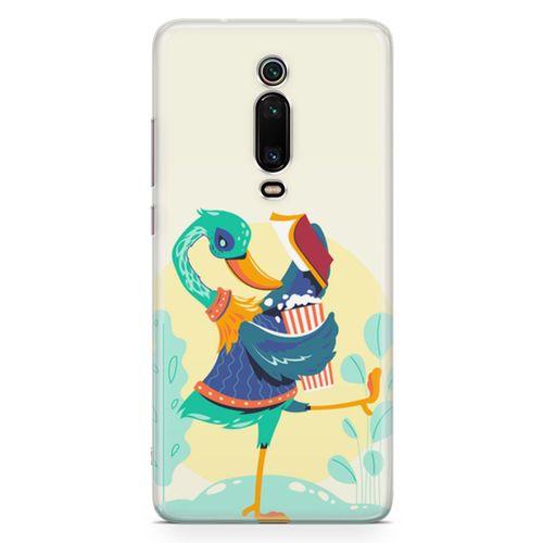 Xiaomi Redmi K20 Pro Premium Kılıf Entel Ördek Arka Kapak Koruma Desenli Full Koruyucu