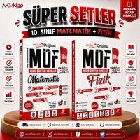 Orijinal Mikro 10. Sınıf Matematik ve Fizik MÖF Mikro Öğreten Fasiküller Seti 2 Kitap