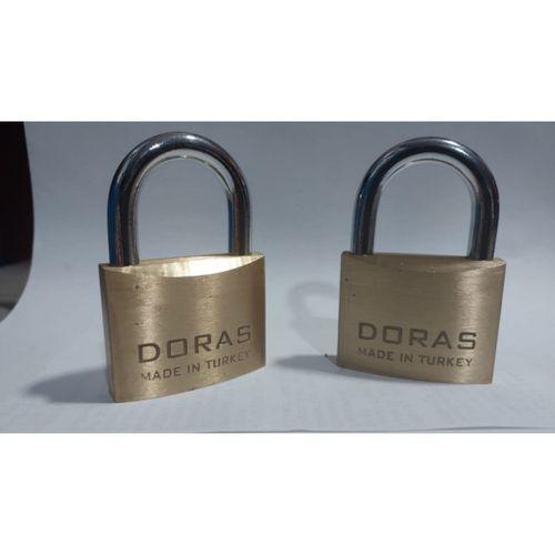 Ersa Doras 50 Mm 2 li Sarı Pas Sistem Asma Kilit