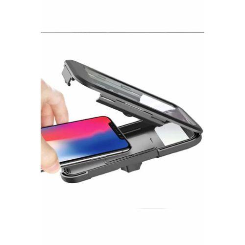 Gidon Bağlantılı Su Geçirmez Mıknatıslı Motorsiklet Telefon Tutucu