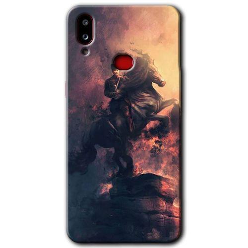 MRCİLETİSİM Samsung Galaxy A10s Kılıf Baskılı Kapak - Atatürk Portre + 5D Tam Kaplayan Cam