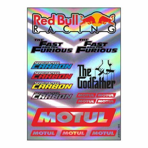 SEVGENT A5 Hologram Sticker 075 Tek Paket Çoklu