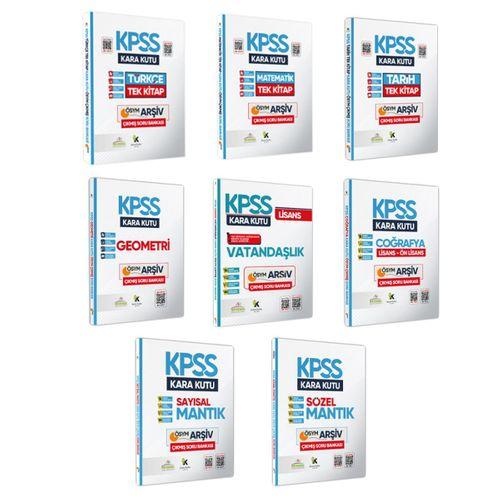 KPSSNİN Kara Kutusu Genel Yetenek Genel Kültür Süper Ekonomik Set Paket Konu Özetli Dijital Çözümlü Çıkmış Soru Bankası
