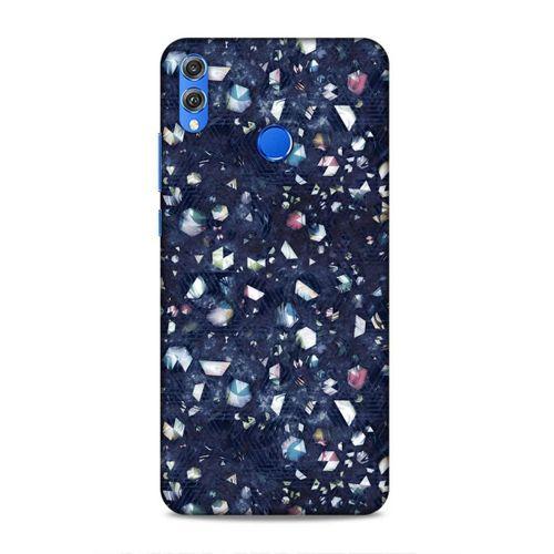 Huawei Honor 8x Uyumlu Kılıf Utopia (36) Glitter Kılıf Kahverengi
