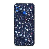 Huawei Honor 8x Uyumlu Kılıf Utopia (36) Glitter Kılıf Kahverengi