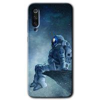 Potkal Hediye Fabrikası Xiaomi Mi 9 SE Kılıf HD Desen Baskılı Arka Kapak - Astronot Yalnızlığı