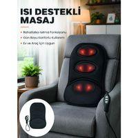 Isıtmalı Masaj Minderi Masaj Motoru, Kablolu Kumanda Ve Çoklu Masaj Modu
