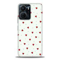 Tecno Spark 9 Pro Kılıf HD Baskılı Kılıf - Mini Mini Kalpler + Tam Ekran Koruyucu