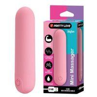 Stefan Mini Massager Bullet Vibratör Pembe