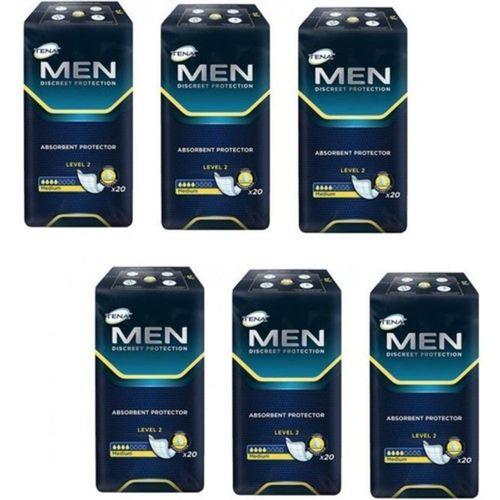 Tena Men Level 2 Erkek Mesane Pedi 20'li 6 paket / 120 adet