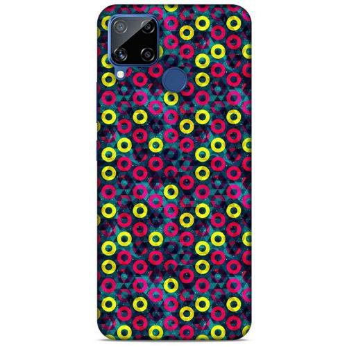 Geometrix 49 Oppo Realme C15 Kılıf Silikon Kapak