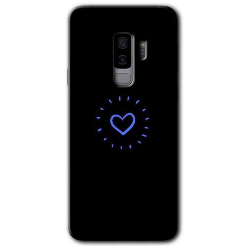 Samsung Galaxy S9 Plus HD Baskılı Kılıf + 9D Tam Ekran Koruyucu - Heart Strokes