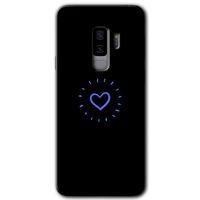 Samsung Galaxy S9 Plus HD Baskılı Kılıf + 9D Tam Ekran Koruyucu - Heart Strokes