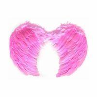 Pembe Melek Kanadı Kostümü Küçük