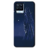 BeRa Aksesuar Realme 8 Pro Kılıf Baskılı Kapak - Gecenin Kraliçesi +Tam Kaplayan Mat Seramik