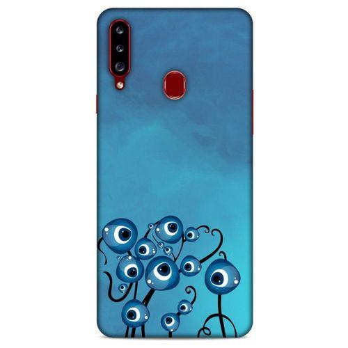 Nazarium (12) Desenli Silikon Kapak Samsung Galaxy A20s Kılıf