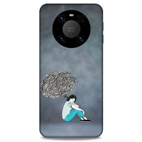 Lopard Huawei Mate 40 Pro Uyumlu Kılıf Depresyon (5) Koruma Kabı