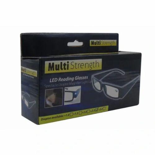 Dinlendirici Led Işıklı Okuma Gözlüğü