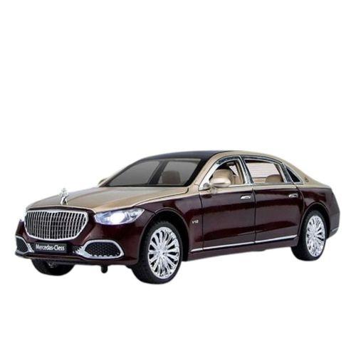 Eğitici Oyuncak ZHD-B2409 - Vardem  Çek Bırak Işıklı ve Sesli Model MB Metal Araba 1:24