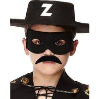 5497643500004Siyah Renk Zorro Şapkası Zorro Maskesi Zorro Bıyık Çocuk Boy