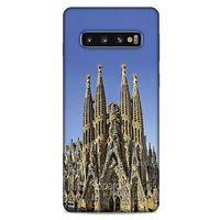 Samsung Galaxy S10 Kılıf Dünya Mimarisi (36) Glitter Kılıf La Sagrada Familia