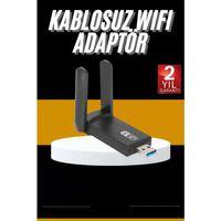 Mbps Wifi Alıcı Kablosuz Wifi Adaptörü Çift Band Çift Antenli