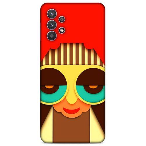 Lopard Samsung Galaxy A32 Uyumlu Kılıf Soyut Sanat (5) Baskılı Koruma Kabı