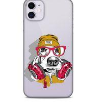 Zoologix (5) Apple iPhone 12 Mini Şeffaf Kılıf Silikon Desenli