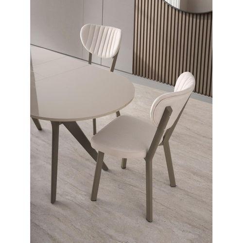 Star Capuccino Lak Panel Mutfak Masa Sandalye Takımı 82x138