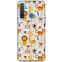 Animax Amazon Canlıları Oppo Realme 5i Kılıf Desenli Silikon