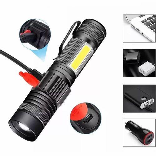 Geniş Açılı P50 Led Şarjlı El Feneri  Wt-601