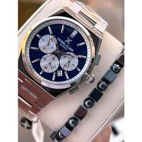 Daniel Klein Erkek Kol Saati 30 Metre Suya Dayanıklı Çelik Kordon + Bileklik Hediyeli VS.BLKT.0656