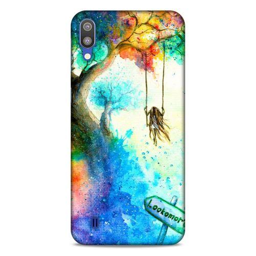 Lopard Samsung Galaxy M10 Uyumlu Kılıf Manipülasyon ☻ (47) Crystal Flex Kılıf Baskılı