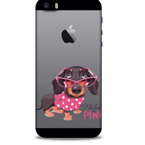Zoologix (32) Apple Iphone 5 Şeffaf Kılıf Silikon Desenli