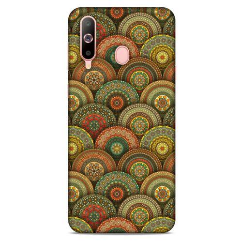 Ethnic Culture (32) Samsung Galaxy A60 Kılıf Silikon Kapak Desenli