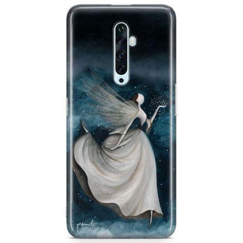 Oppo Reno2 Z 2019 Kılıf Gece Perisi Arka Kapak Koruma Desenli Full Koruyucu