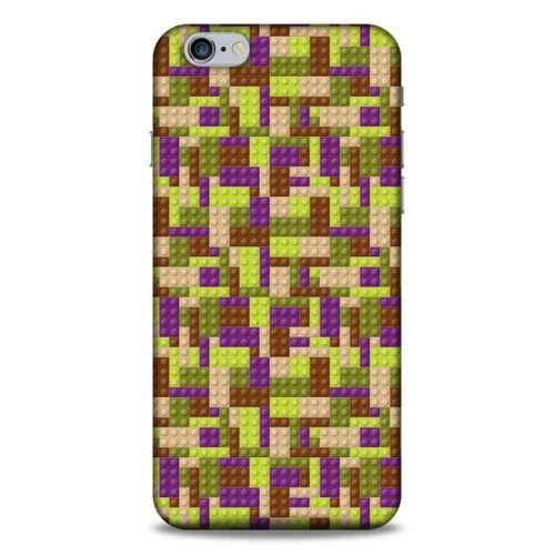 Lopard Apple Iphone 6 Plus Uyumlu Kılıf BloX (50) Shockproof Kılıf Kahve Yeşil