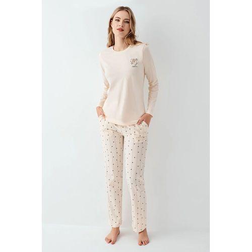 Arnetta 3434-s Kadın Uzun Kol Pijama Takım