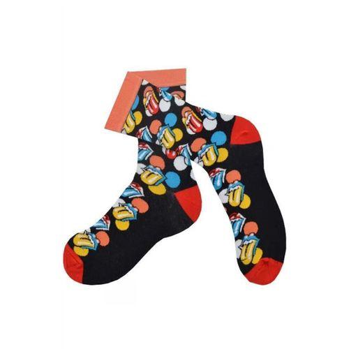 Dil Desenli Çorap Erkek Uzun Çorap Clb