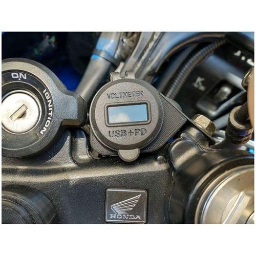 Honda VTR1000F 12V - USB braketi Plastik Parça Abs Baskı 00088