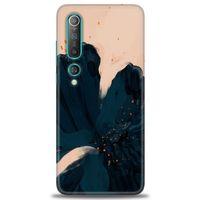 Xiaomi Mi 10 Kılıf HD Baskılı Kılıf - Renk Bulutu + Tam Ekran Koruyucu