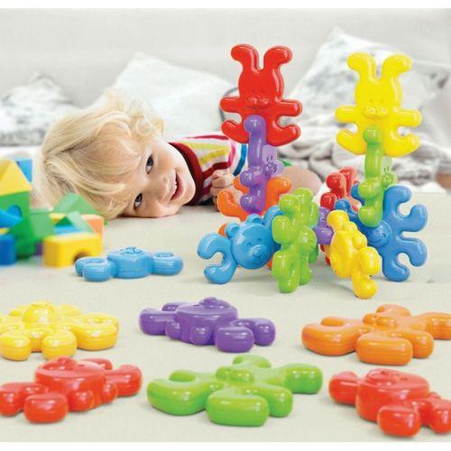 Hayvan Şekilli Eğitici Yapım Oyunu 18 Parça